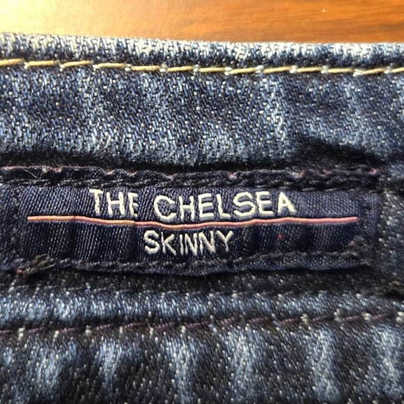 Women's | Vigoss | The Chelsea Skinny | Blue Jeans - Picture 9 of 10